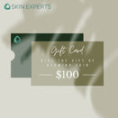 Gift card image // give the gift of glowing skin