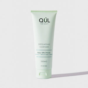 QUL Beauty Exfoliating Cleanser Bottle