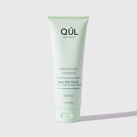 QUL Beauty Exfoliating Cleanser Bottle