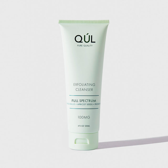 QUL Beauty Exfoliating Cleanser Bottle