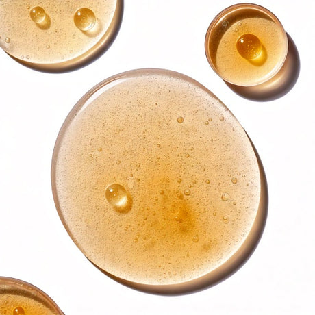 Tamanu Oil Close Up with bubbles